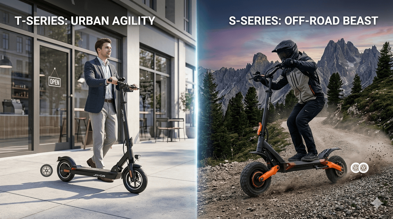 Joyor Series Guide: T-Series Agility vs. S-Series Power