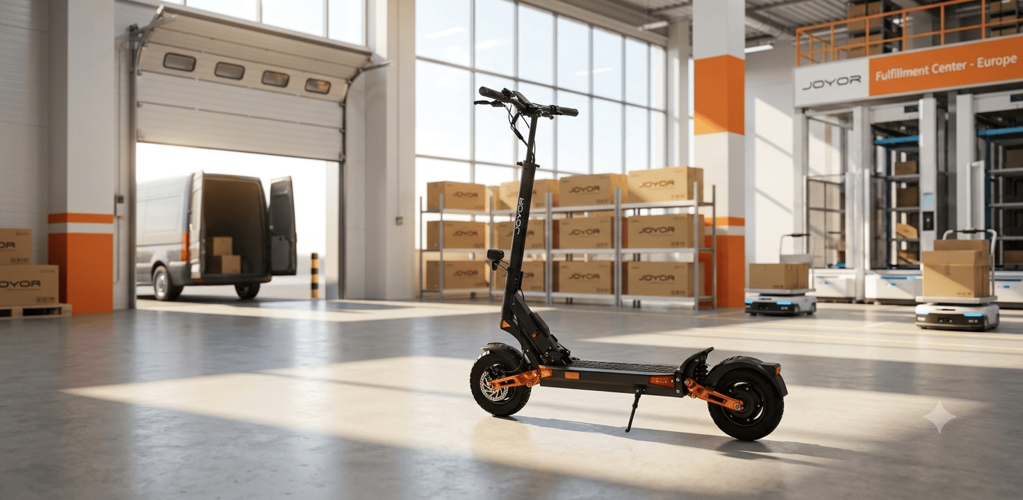 Fast EU Warehouse Delivery: Get Your JOYOR Scooter in 3-5 Days