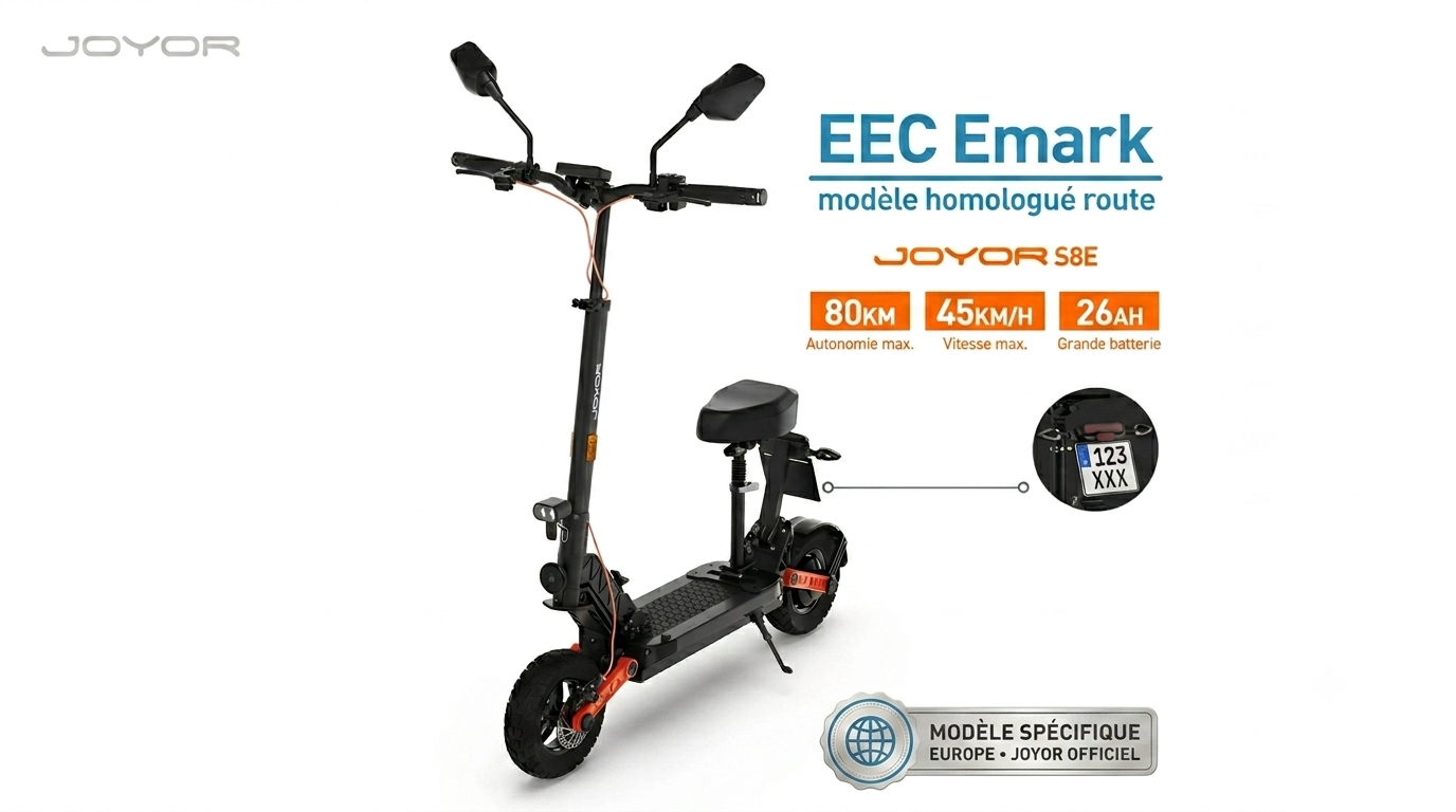 Buy Joyor S8E Electric Scooter | Official EEC Road-Legal Store