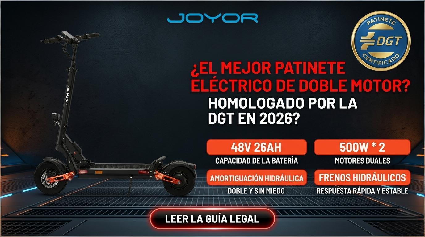 ¿Cómo conseguir la matrícula del patinete eléctrico en 2026? La solución legal de JOYOR Oficial