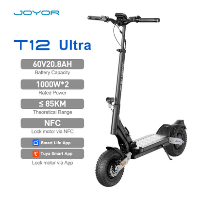 JOYOR T12 Ultra Dual Motor Electric Scooter